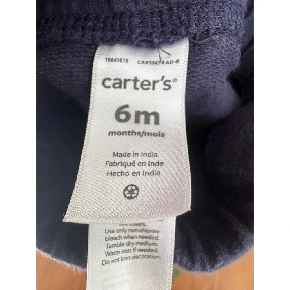 Carter's Baby Boys 6 Month 4 Piece Pants and Shorts‎ Set Blue Navy